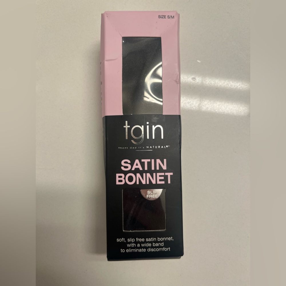 Tgin Satin Bonnet - brand new